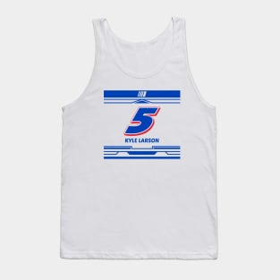 Kyle Larson blue # 2024 NASCAR art design Tank Top